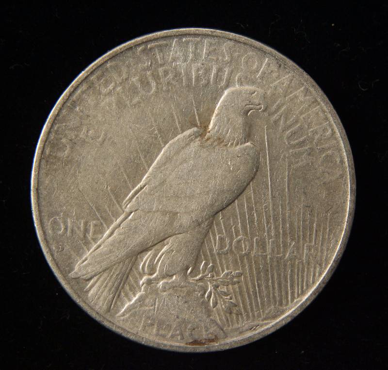1934-D PEACE SILVER DOLLAR BETTER DATE COIN