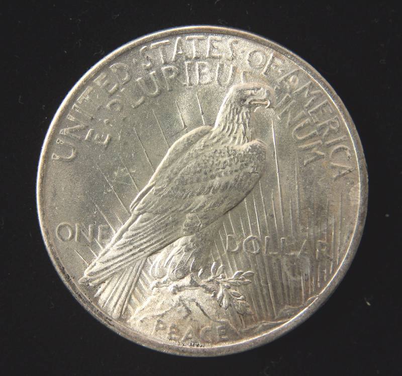 1922 PEACE SILVER DOLLAR BU UNC