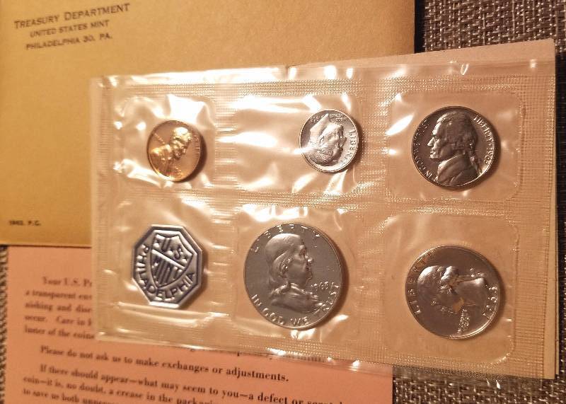 1963 US SILVER PROOF SET IN ORIGINAL PACKAGING