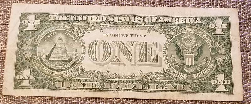 1957-A $1 SILVER CERTIFICATE STAR NOTE VF