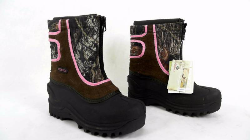 Girls Itasca SnowStomper Winter Boots - Size 2