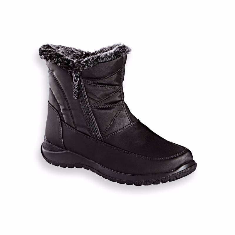 Women's Totes Eileen Double Zip Boots - Black - Size 8.5 | Shoes, Boots ...