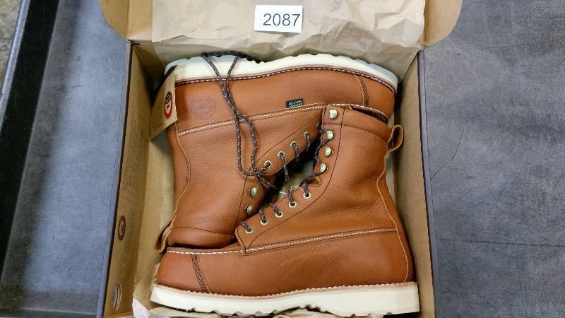 Irish Setter Mens Wingshooter Waterproof 9 Boots - Amber - Size 11