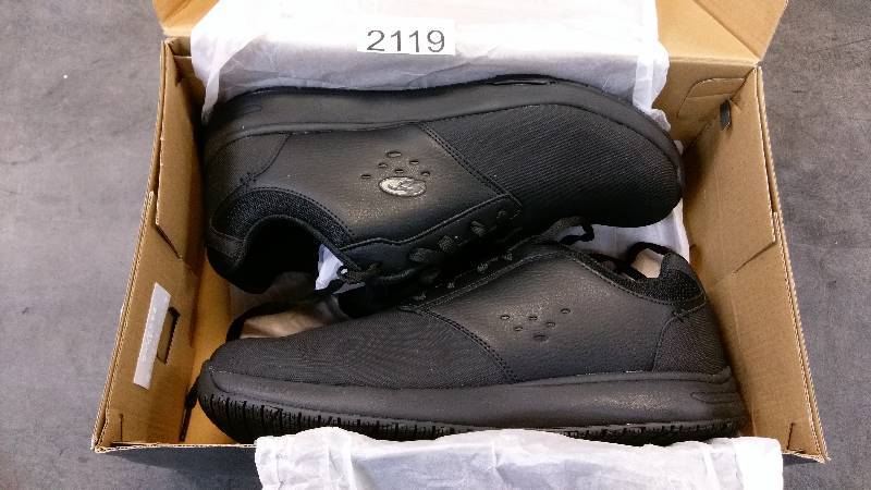 Dr.Scholls Mens Intrepid Work Shoes - Black - Size 11