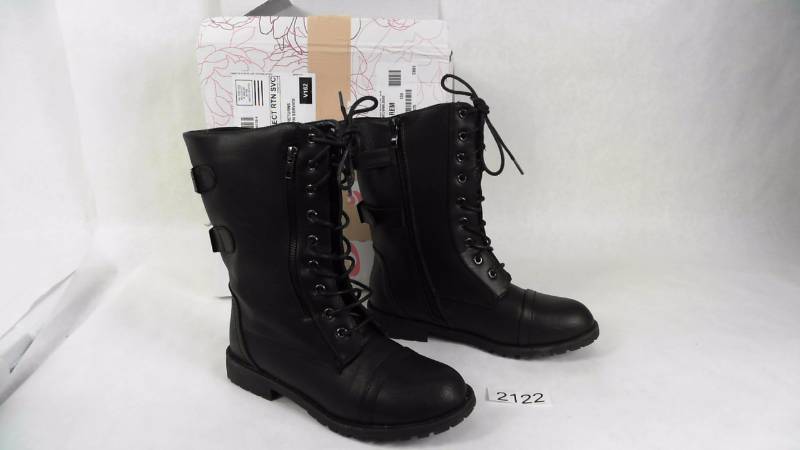 Journee Collection Womens Kendel Boots - Black - Size 8.5