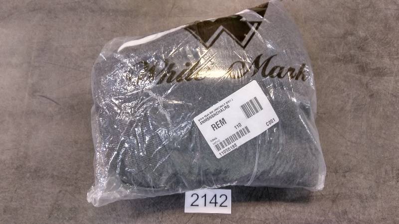 White Mark Womens Amazingly Soft Jogger Pants - Charcoal - Size Large