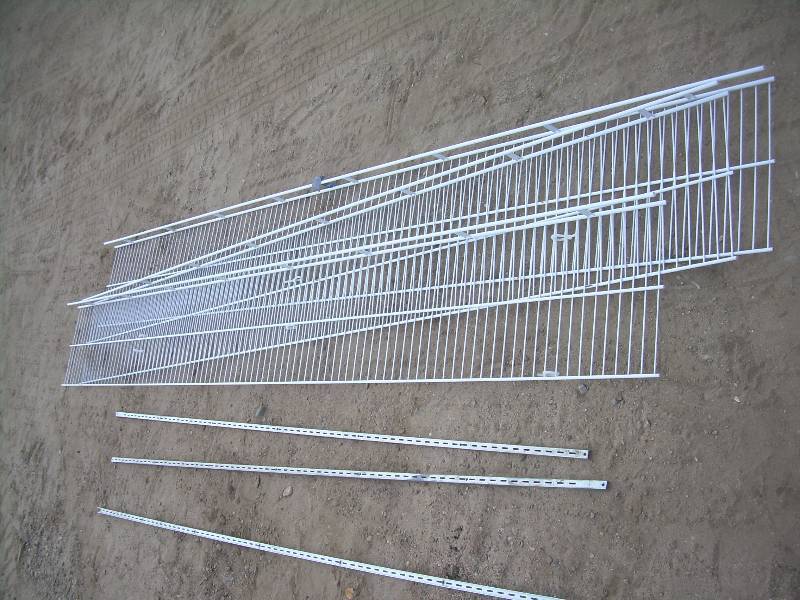 6 PC WALL SHELVING SET