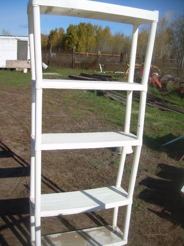 5 SHELF PLASTIC SHELF