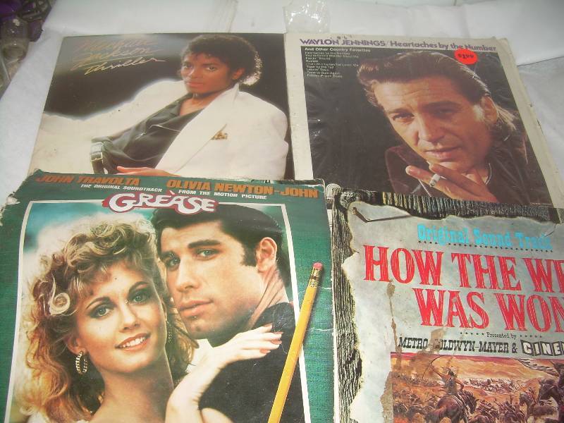 4 COLLECTIBLE RECORDS