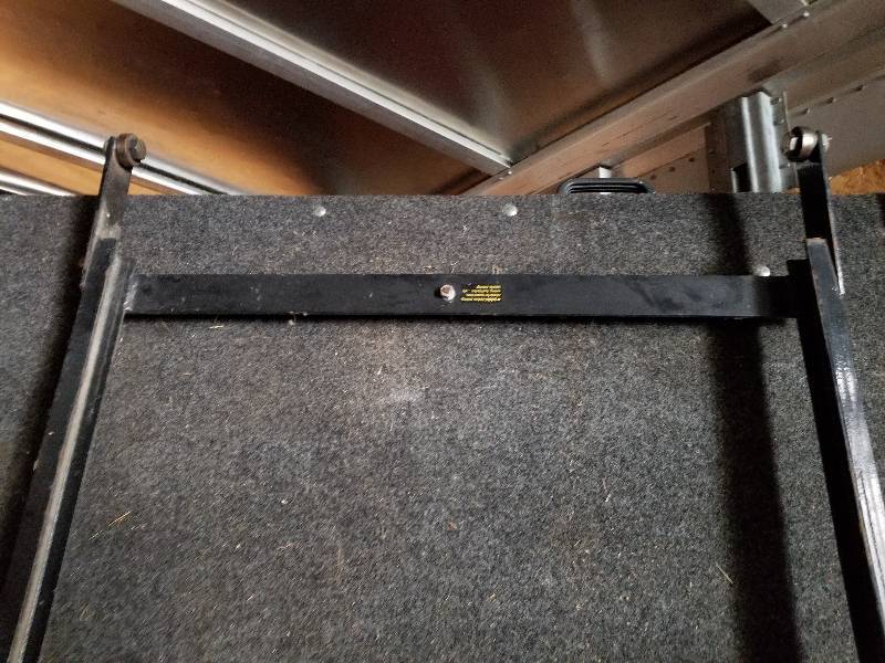 lot 124 image: Roll Out Truck Bed for 8FT Box - see video for demonstration of use