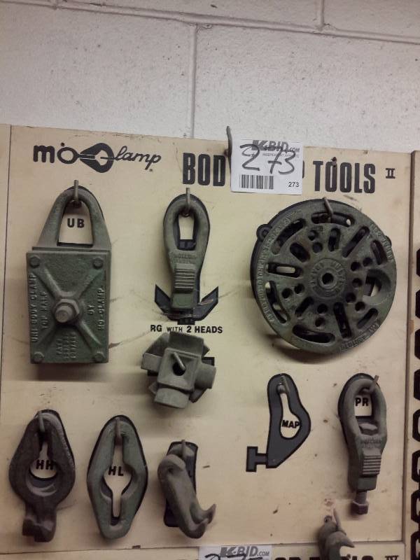 lot 273 image: Mo Clamp Board #2