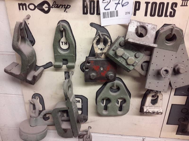 lot 276 image: Mo Clamp Board #3
