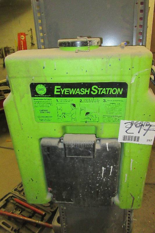 lot 297 image: Eye wash station