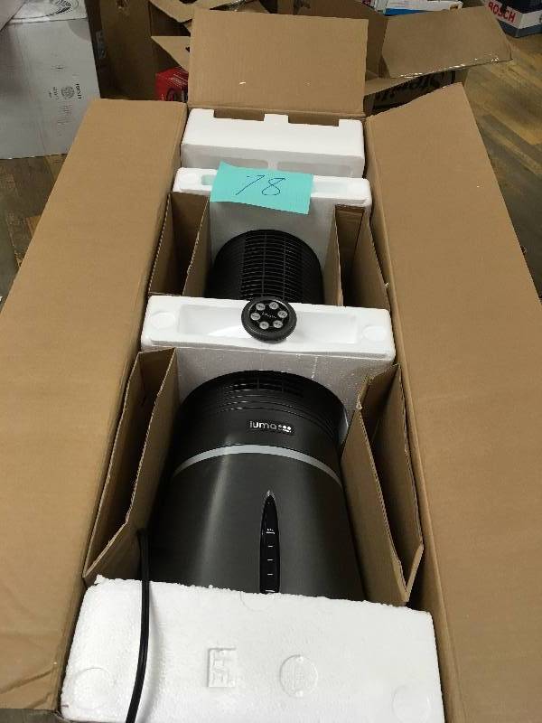 lot 78 image: Luma Comfort EC45S Tower Evaporative Cooler never used in box