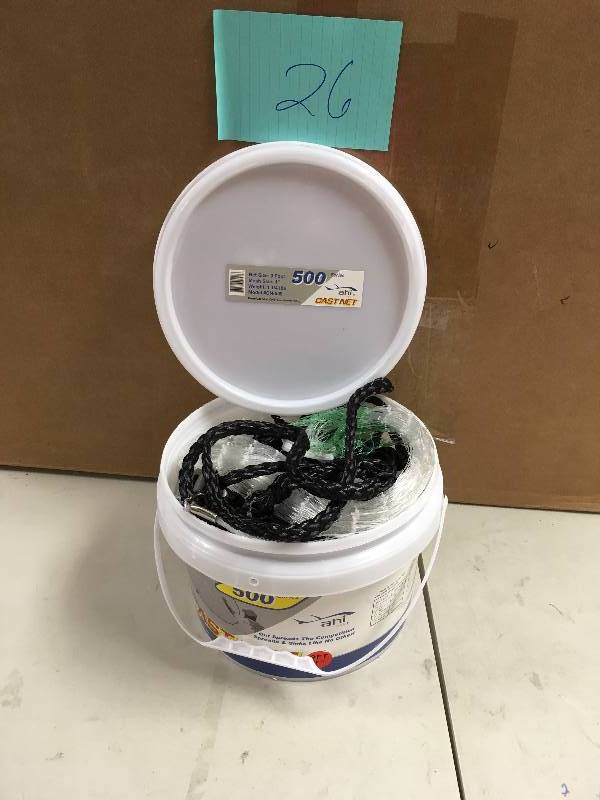 lot 26 image: Ahi USA 500 Pro Series Cast Net - 9