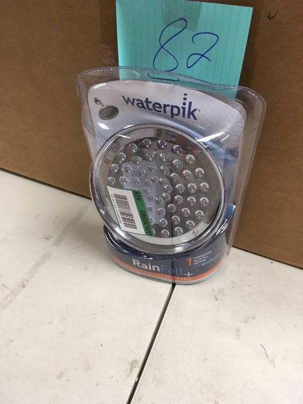 lot 82 image: Waterpik Rainfall with optiflow