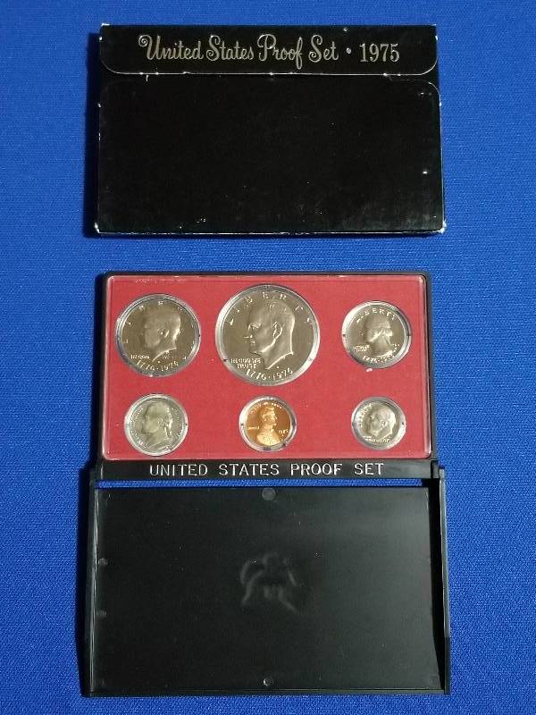 lot 20 image: 1975 US Mint Proof Set