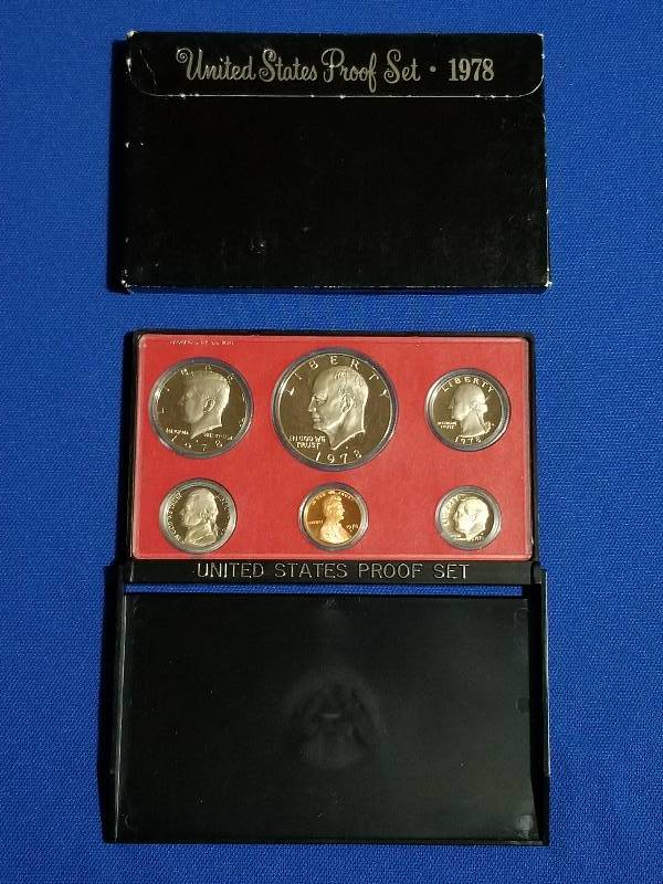 lot 23 image: 1978 US Mint Proof Set
