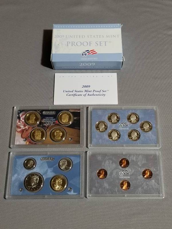 lot 47 image: 2009 US Mint Proof Set