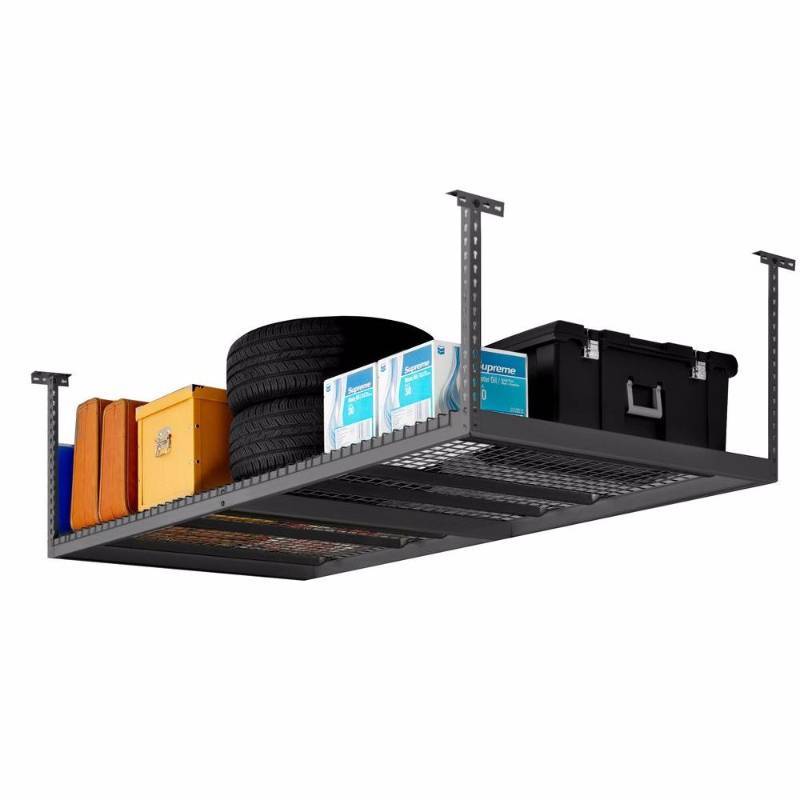 New Age 4x8 Adjustable overhead Rack Grey New