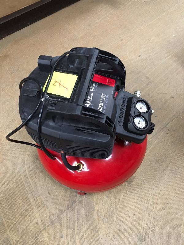 Porter Cable  6 Gal. 150 PSI Portable Air Compressor used in good working condition