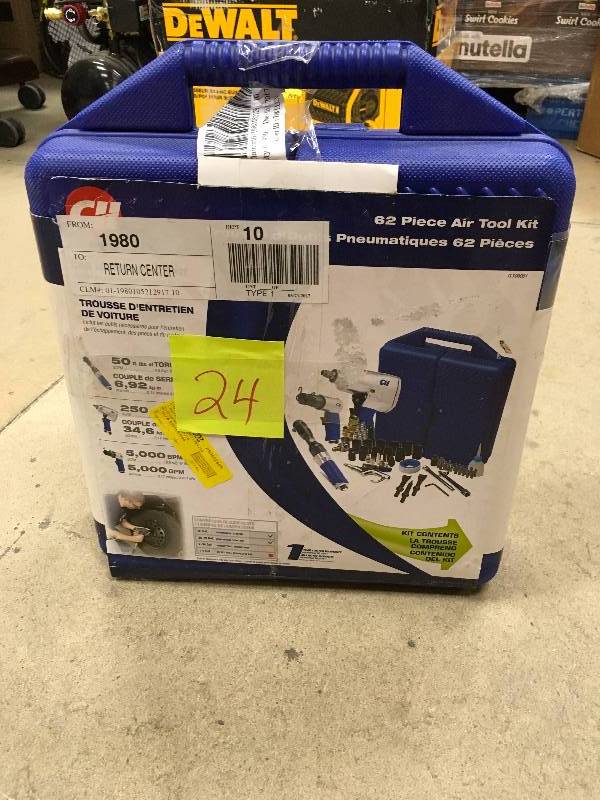 Campbell Hausfeld TL106901AV  Air Tool Kit couple missing pcs