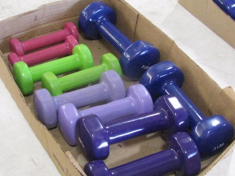 lot 74 image: Excercise Weights