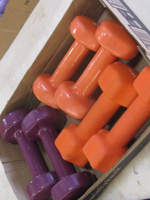 lot 75 image: Excercise Weights