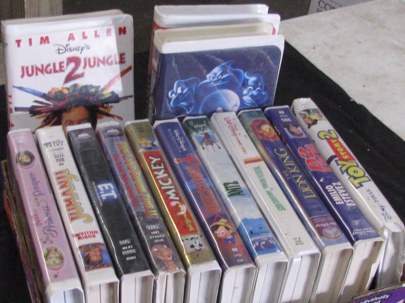 lot 104 image: Lot of VHS Tapes