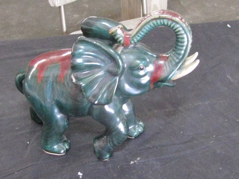 lot 112 image: Elephant Figurine
