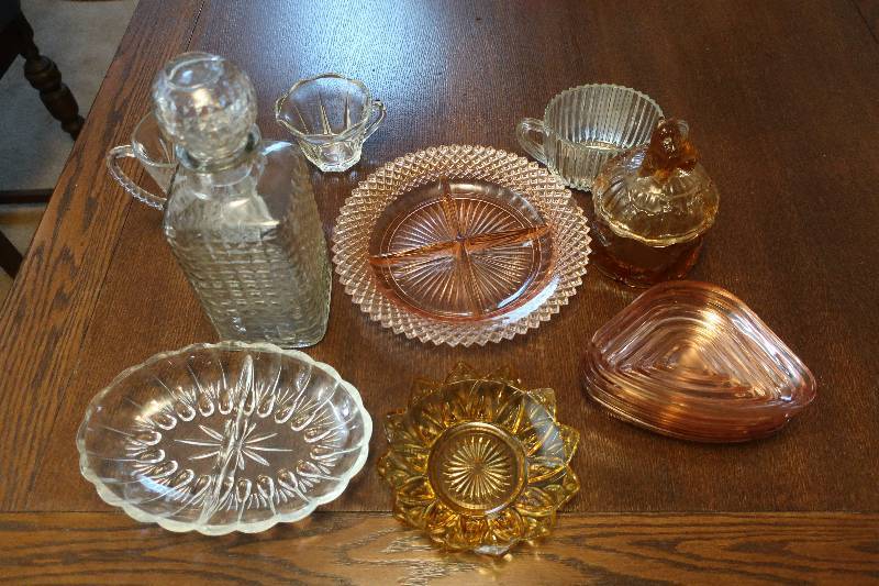 GLASS SERVING DISHES