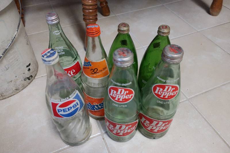 VINTAGE POP BOTTLES