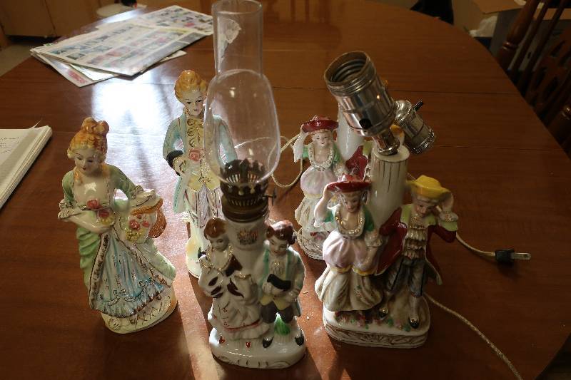 VICTORIAN STYLE FIGURINES