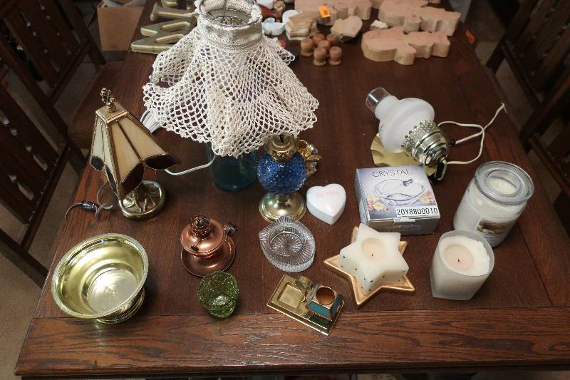 MISC LAMPS AND CANDLES