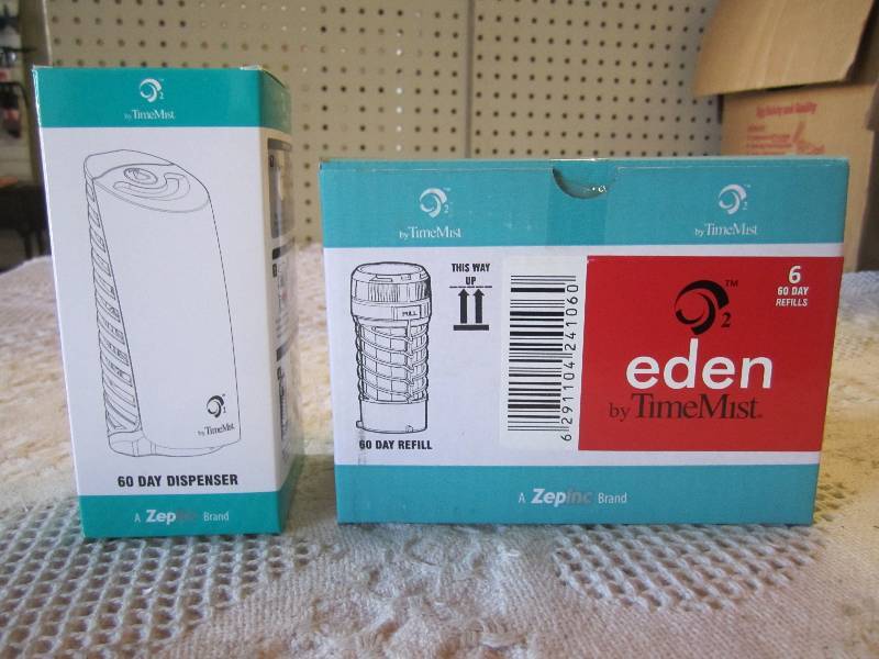 lot 10 image: Time Mist 60 Day Air Freshener Disp...