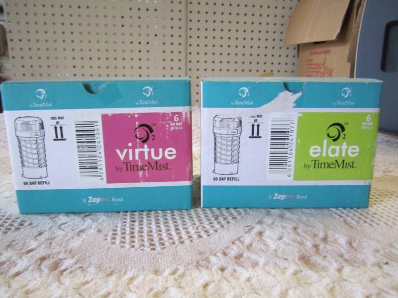 lot 22 image: 2 Boxes of 6 Each Time Mist 60 Day ...
