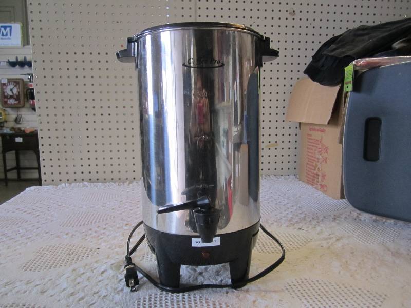 lot 26 image: Coffee Pro Coffee Maker Model CP30 ...