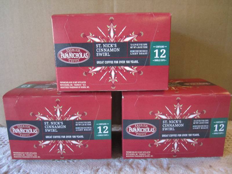lot 130 image: Lot of 36 (3 boxes of 12) Papa Nich...