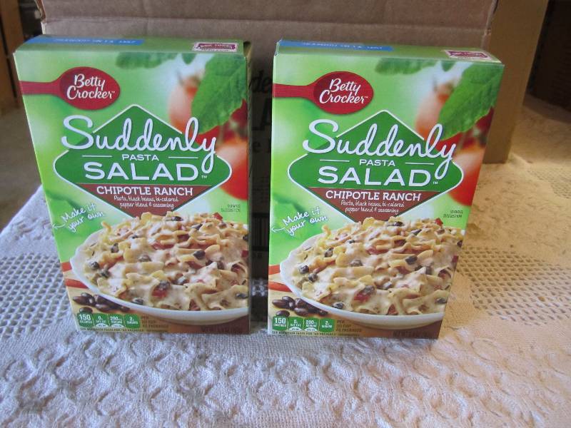 lot 148 image: Case of 12 Betty Crocker Suddenly P...