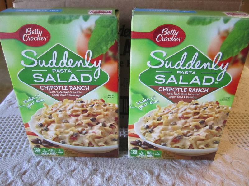 lot 152 image: Case of 12 Betty Crocker Suddenly P...