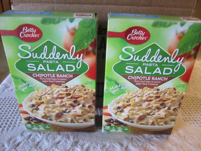 lot 156 image: Case of 12 Betty Crocker Suddenly P...
