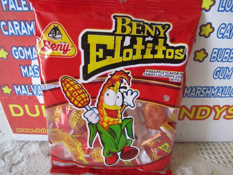 lot 177 image: Case of 24 Bags Dulces Beny Elotito...