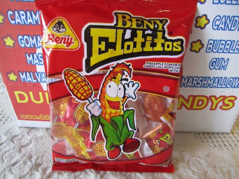 lot 180 image: Case of 24 Bags Dulces Beny Elotito...