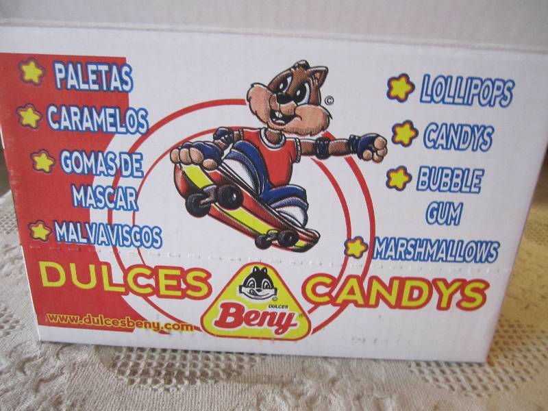 lot 181 image: Case of 24 Bags Dulces Beny Elotito...