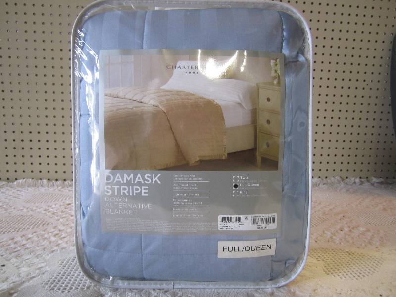 lot 251 image: Charter Club Damask Stripe Down Alt...
