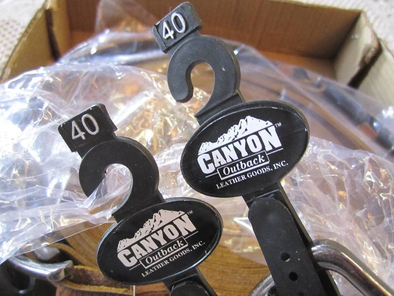 lot 292 image: Lot of 9 New Canyon Outback Leather...