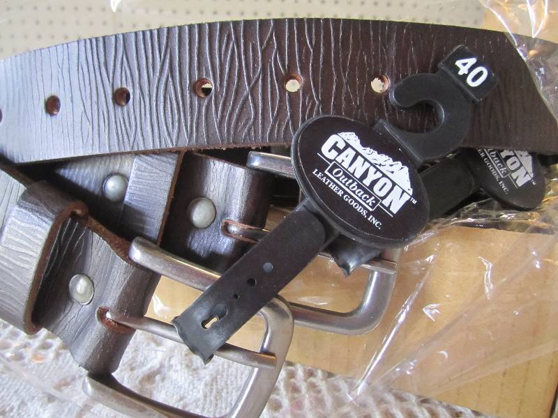 lot 293 image: Lot of 10 New Canyon Outback Leathe...