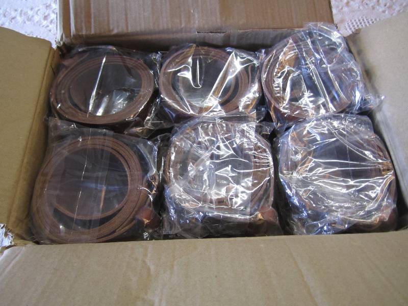 lot 295 image: Lot of 12 New Canyon Outback Leathe...