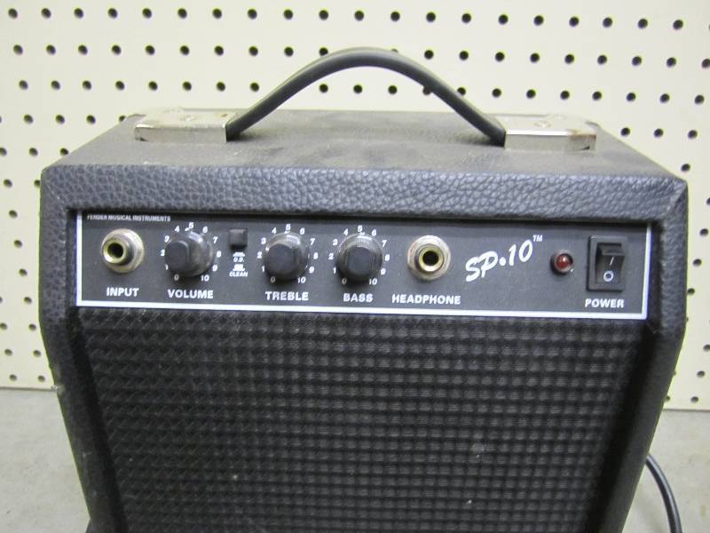 lot 310 image: SP-10 Practice Guitar Amp...