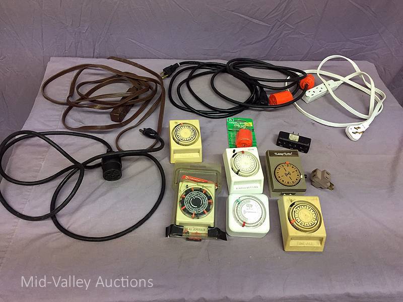 Electrical timers & power cords